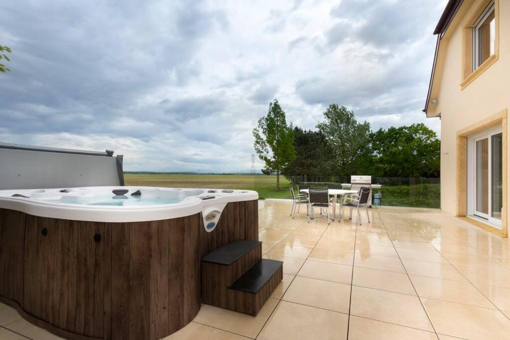 Вилла L'Atelier 4 Stars Luxury, Hot Tub, Pool Nambsheim Экстерьер фото